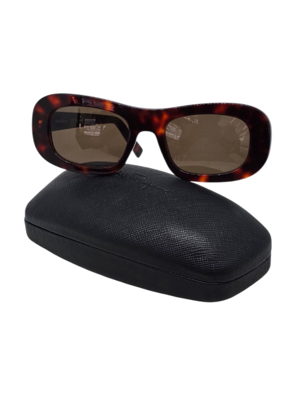 SALVATORE FERRAGAMO Tortoiseshell  woman sunglasses